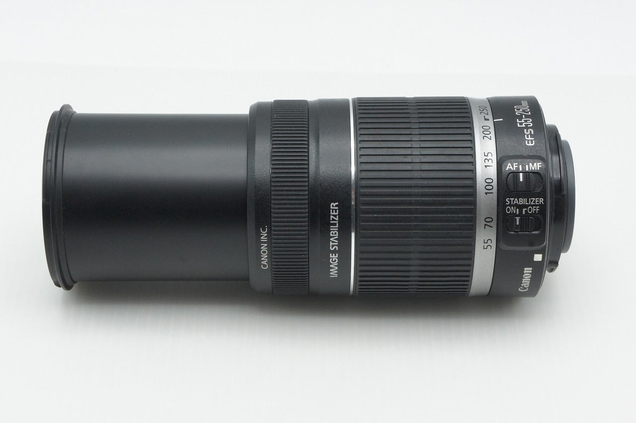 Canon キヤノン EF-S 55-250mm F4-5.6 IS APS-C ズームレンズ 260312e
