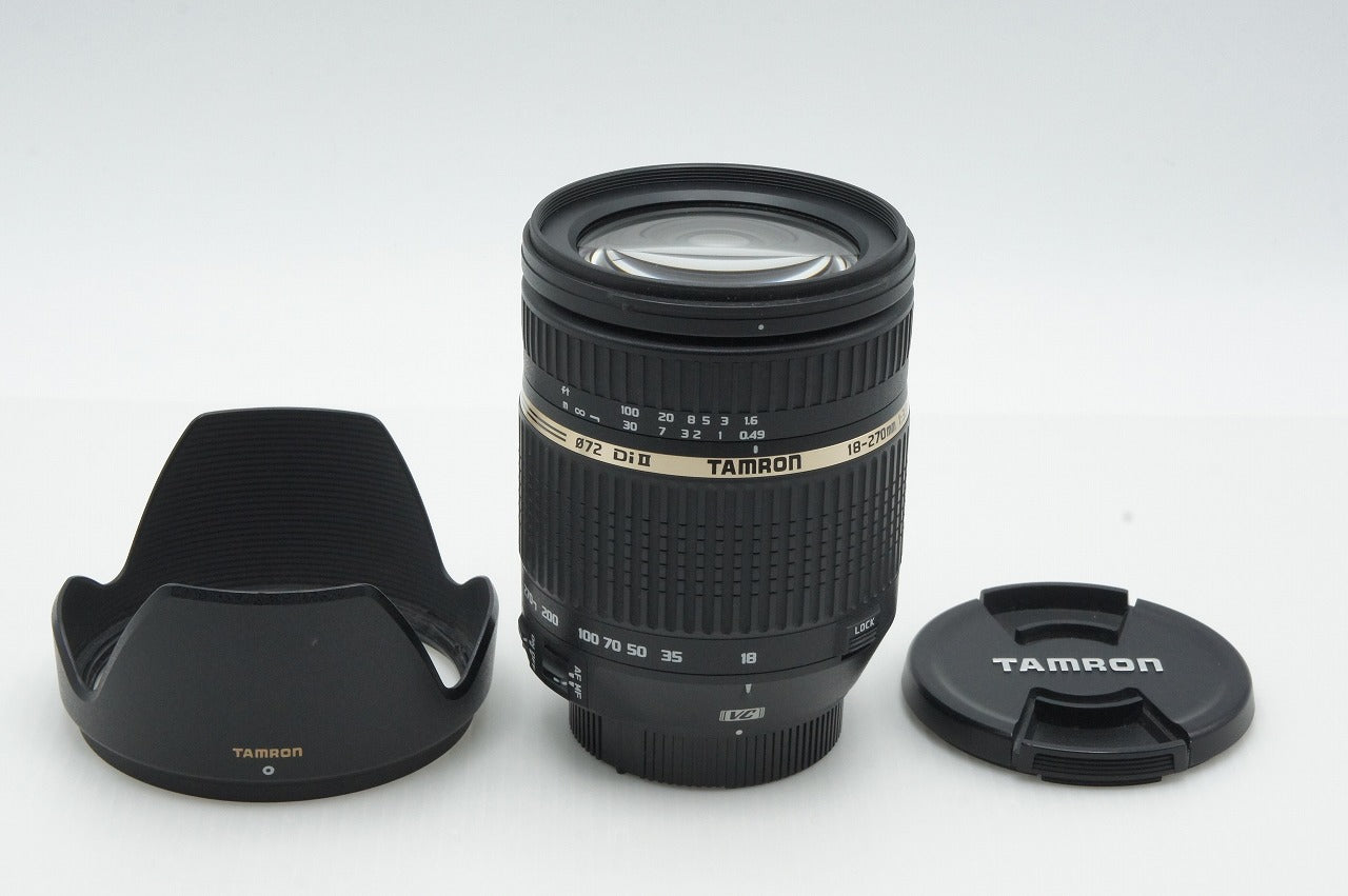 TAMRON AF 18-270mm F3.5-6.3 Di II VC LD Aspherical IF MACRO B003 Nikon F-mount APS-C Zoom Lens 260312f