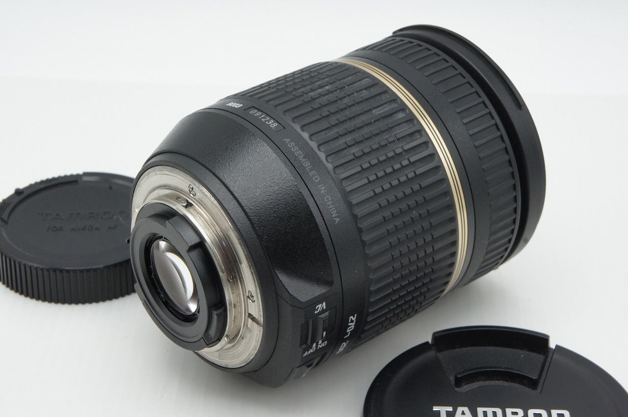 TAMRON AF 18-270mm F3.5-6.3 Di II VC LD Aspherical IF MACRO B003 Nikon F-mount APS-C Zoom Lens 260312f