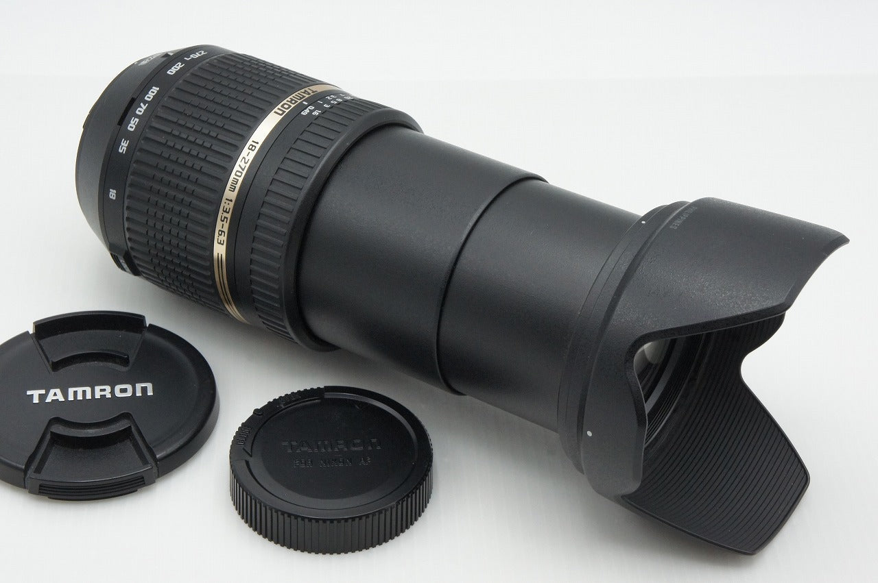 TAMRON AF 18-270mm F3.5-6.3 Di II VC LD Aspherical IF MACRO B003 Nkon Fマウント APS-C ズームレンズ 260312f