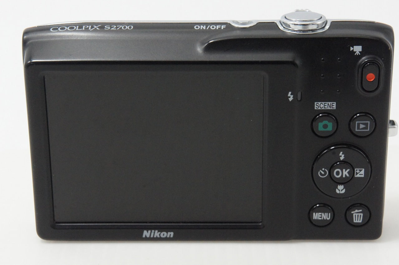 Nikon COOLPIX S2700 Compact Digital Camera Red with Original Box 260512j
