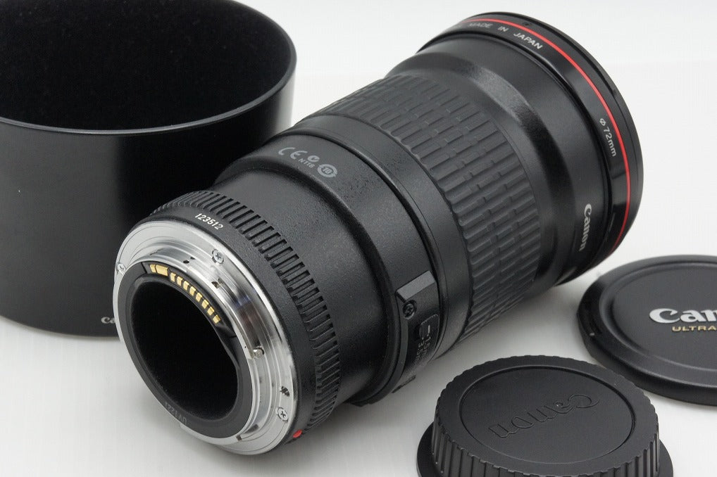 Canon キヤノン EF 200mm F2.8L II USM フルサイズ 単焦点レンズ フード付 260313z