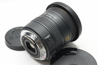 良品 SIGMA シグマ 10-20mm F3.5 EX DC HSM Canon キヤノン EFマウント APS-C ポーチ付 240203i