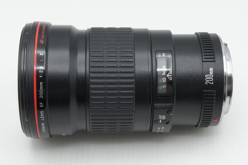 Canon キヤノン EF 200mm F2.8L II USM フルサイズ 単焦点レンズ フード付 260313z