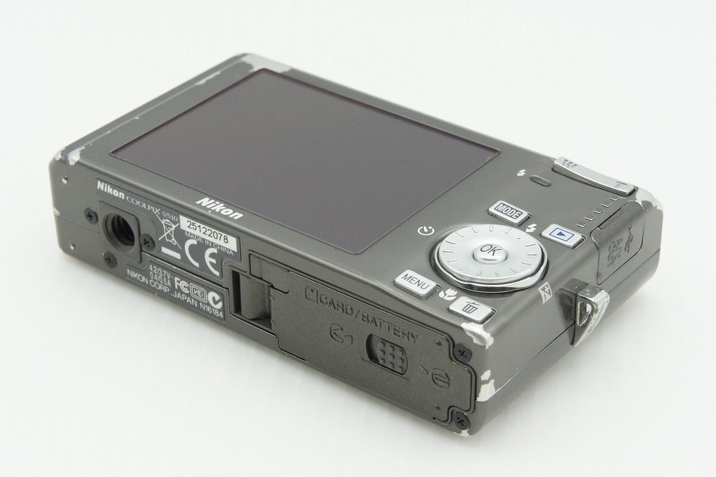 Nikon ニコン COOLPIX S510 コンパクトデジタルカメラ アーバンブラック 260313k