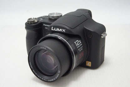 美品 Panasonic パナソニック LUMIX DMC-FZ8 デジタルカメラ ブラック ケース付 260818g