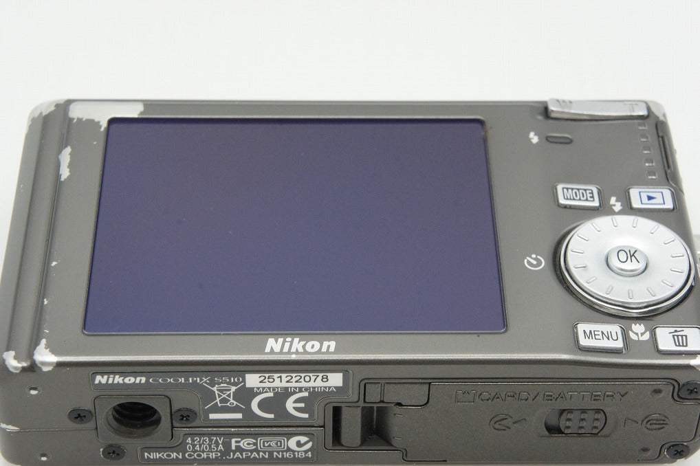 Nikon ニコン COOLPIX S510 コンパクトデジタルカメラ アーバンブラック 260313k