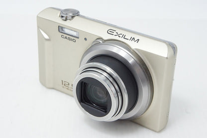 美品 CASIO カシオ EXILIM EX-ZS150 コンパクトデジタルカメラ ゴールド 元箱付 260513f
