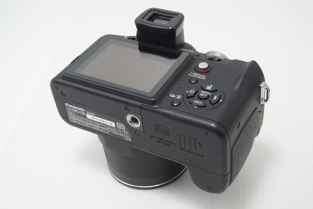 美品 Panasonic パナソニック LUMIX DMC-FZ8 デジタルカメラ ブラック ケース付 260818g