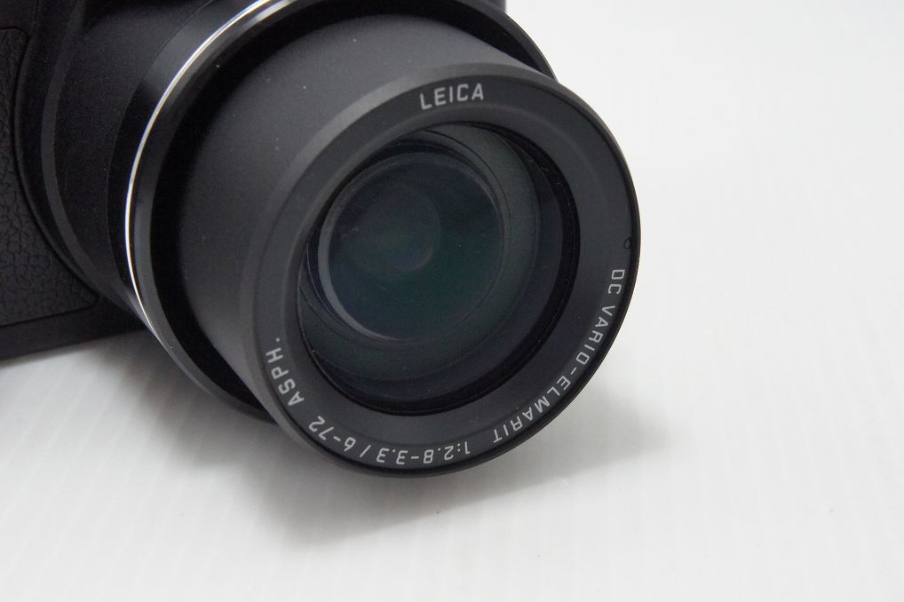 美品 Panasonic パナソニック LUMIX DMC-FZ8 デジタルカメラ ブラック ケース付 260818g