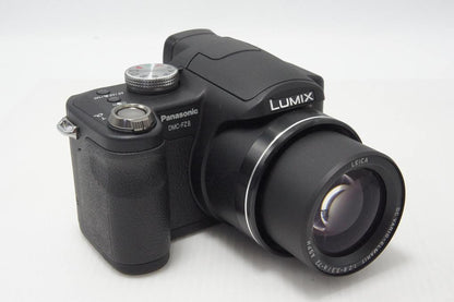 美品 Panasonic パナソニック LUMIX DMC-FZ8 デジタルカメラ ブラック ケース付 260818g