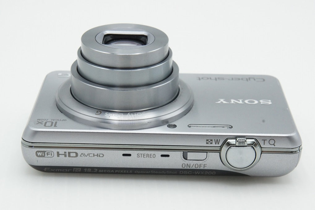 SONY ソニー Cyber-shot DSC-WX200 コンパクトデジタルカメラ シルバー 260313o