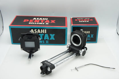 ASAHI PENTAX Bellows II with Slide Copier, with original box 260126x