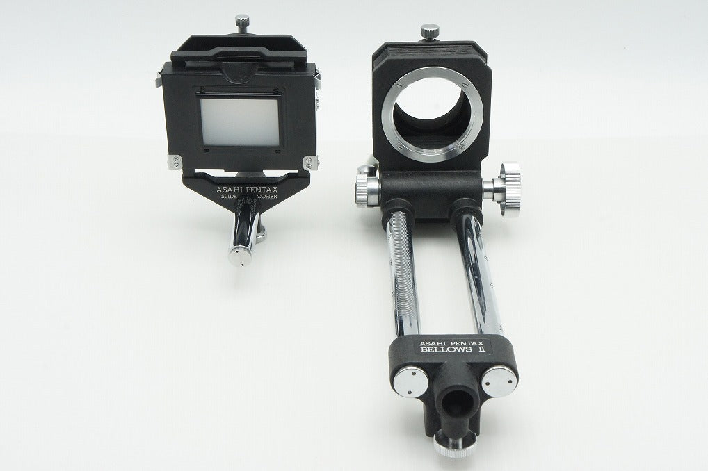 ASAHI PENTAX ペンタックス BELLOWS II WITH SLIDECOPIER ベローズ 元箱付 260126x