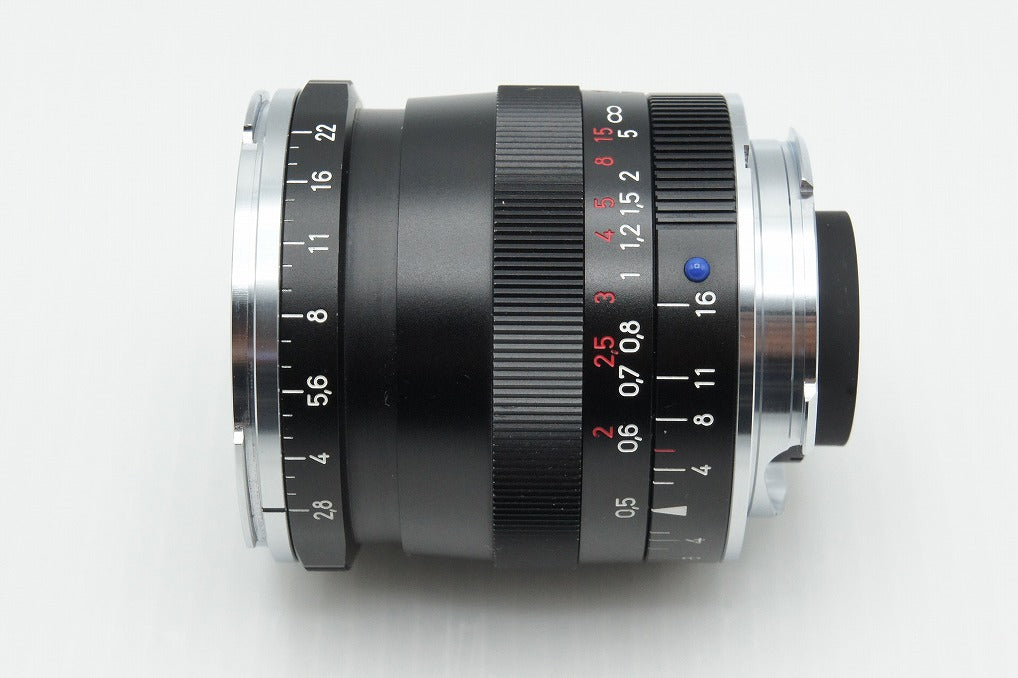 美品 Carl Zeiss Biogon T* 21mm F2.8 ZM Leica ライカ Mマウント ブラック レンジファインダー 元箱付 260316s