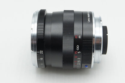 美品 Carl Zeiss Biogon T* 21mm F2.8 ZM Leica ライカ Mマウント ブラック レンジファインダー 元箱付 260316s