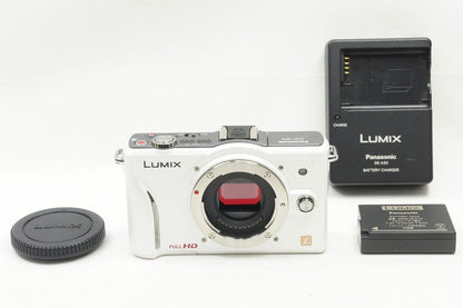 Panasonic パナソニック LUMIX DMC-GF2 ボディ ミラーレス一眼カメラ ホワイト 250728s