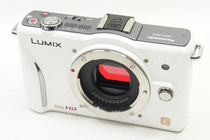 Panasonic パナソニック LUMIX DMC-GF2 ボディ ミラーレス一眼カメラ ホワイト 250728s