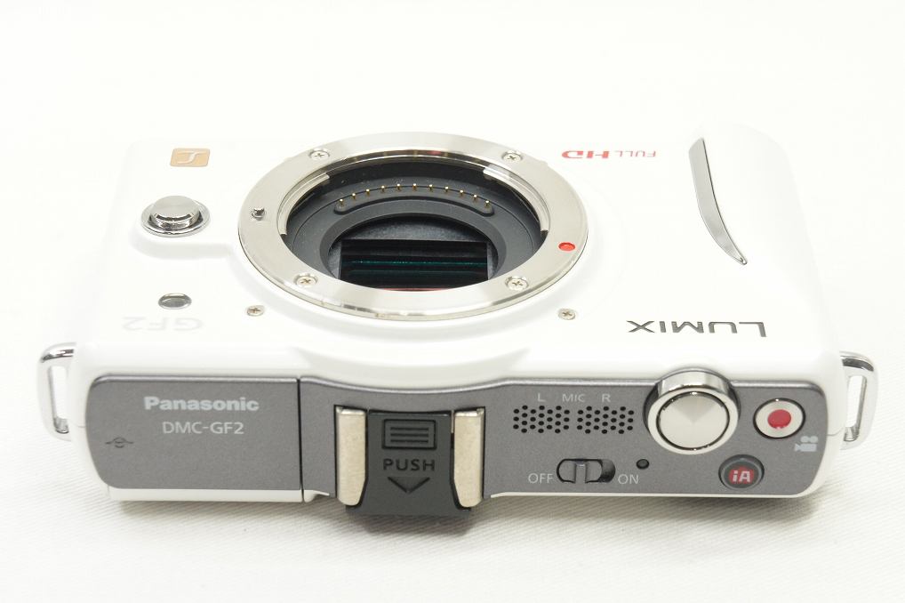 Panasonic パナソニック LUMIX DMC-GF2 ボディ ミラーレス一眼カメラ ホワイト 250728s