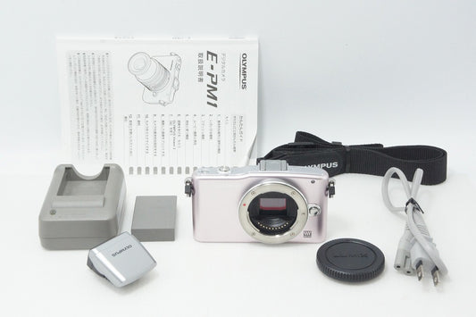 Excellent condition OLYMPUS PEN mini E-PM1 Body Mirrorless Camera Pink 260818k