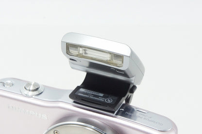 美品 OLYMPUS オリンパス PEN mini E-PM1 ボディミラーレス一眼カメラ ピンク 260818k