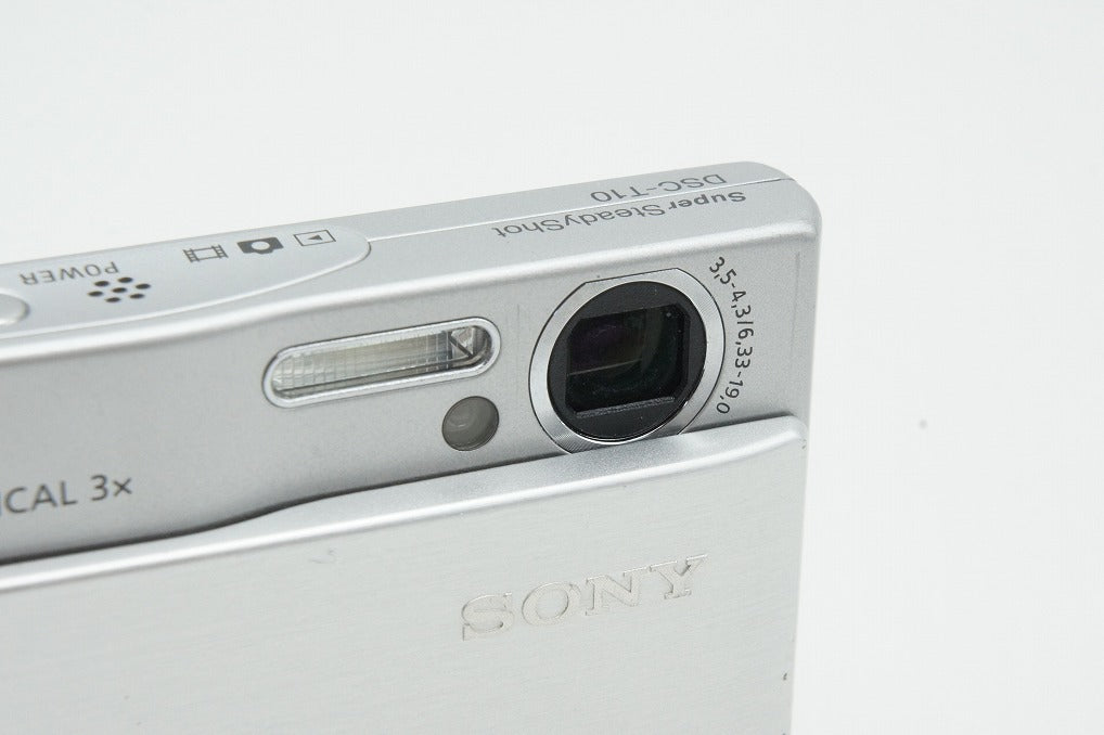 SONY ソニー Cyber-shot DSC-T10 コンパクトデジタルカメラ シルバー 260313h