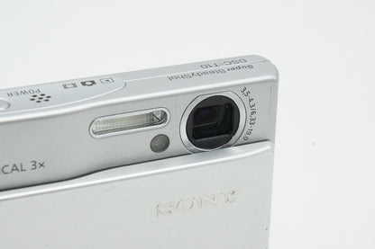 SONY ソニー Cyber-shot DSC-T10 コンパクトデジタルカメラ シルバー 260313h