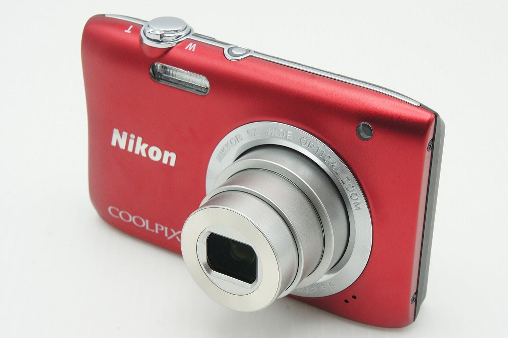 美品 Nikon ニコン COOLPIX S2900 コンパクトデジタルカメラ レッド 260126m