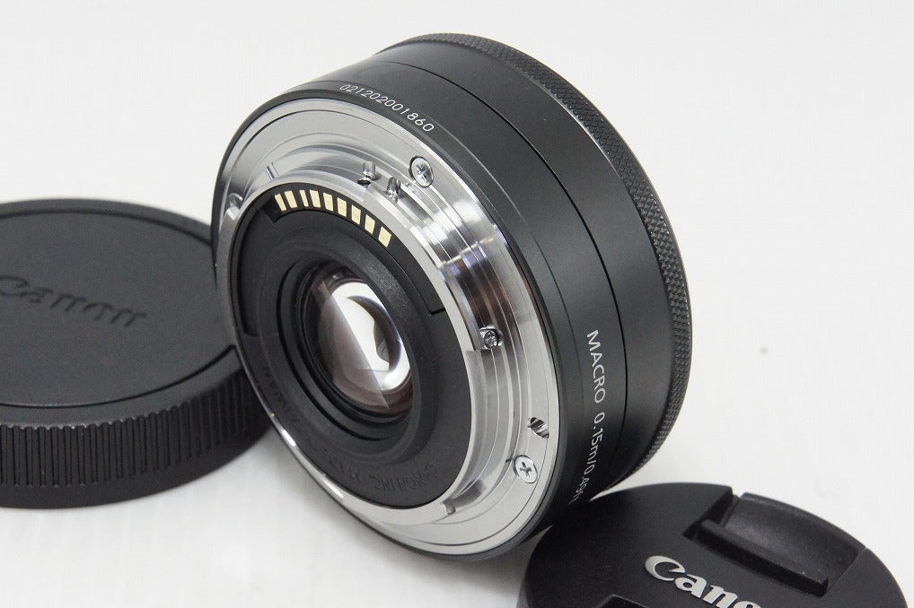 良品 Canon キヤノン EF-M 22mm F2 STM EF-Mマウント APS-C 単焦点