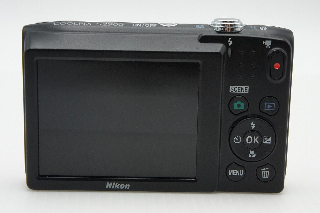 美品 Nikon ニコン COOLPIX S2900 コンパクトデジタルカメラ レッド 260126m