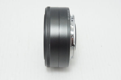 Good condition Canon EF-M 22mm F2 STM EF-M mount APS-C Prime Lens Black 260513am