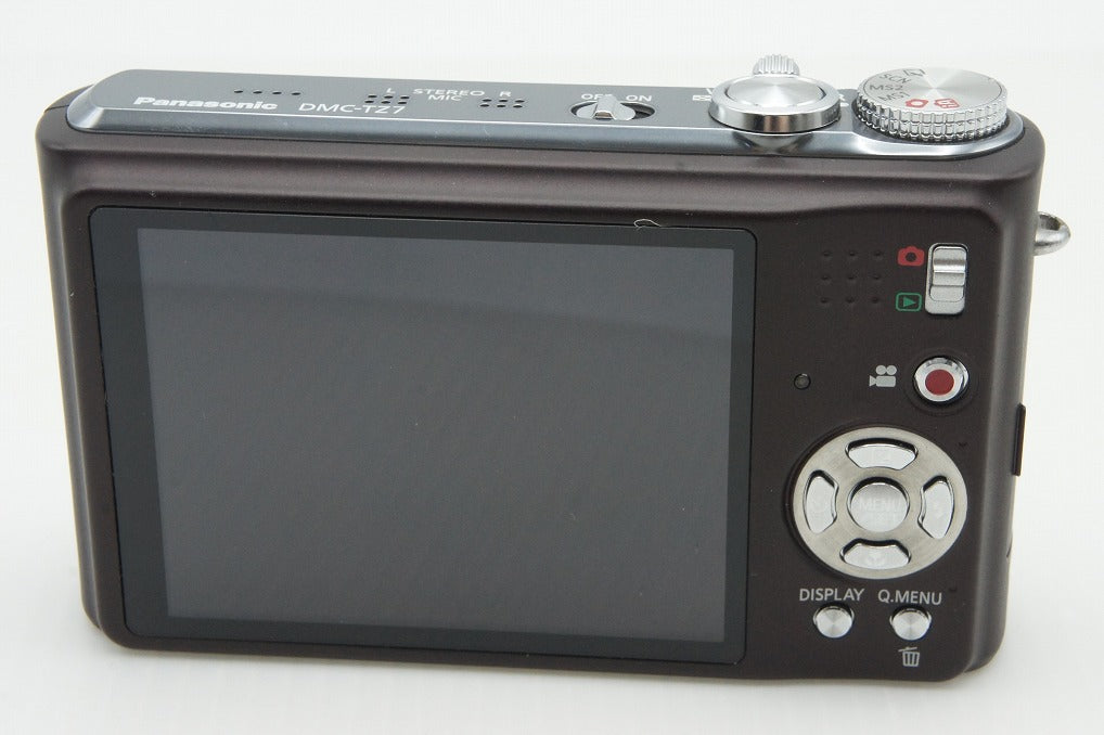 良品 Panasonic パナソニック LUMIX DMC-TZ7 コンパクトデジタルカメラ ブラウン 元箱付 260126t