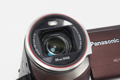 美品 Panasonic パナソニック HC-V620M デジタルビデオカメラ ブラウン 元箱付 260512af