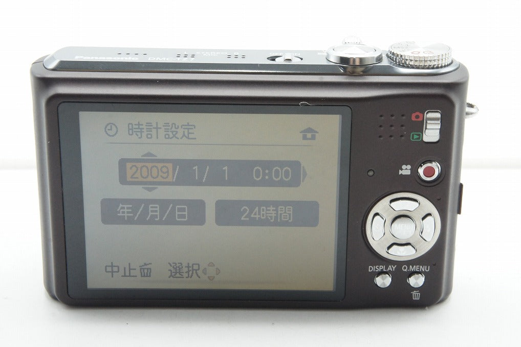 良品 Panasonic パナソニック LUMIX DMC-TZ7 コンパクトデジタルカメラ ブラウン 元箱付 260126t