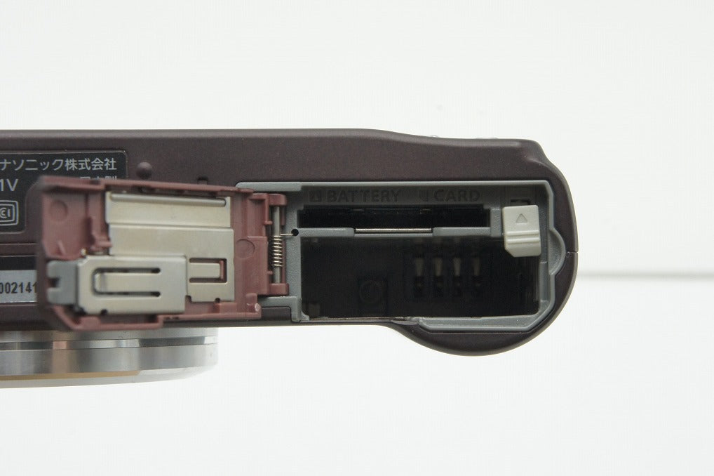 良品 Panasonic パナソニック LUMIX DMC-TZ7 コンパクトデジタルカメラ ブラウン 元箱付 260126t