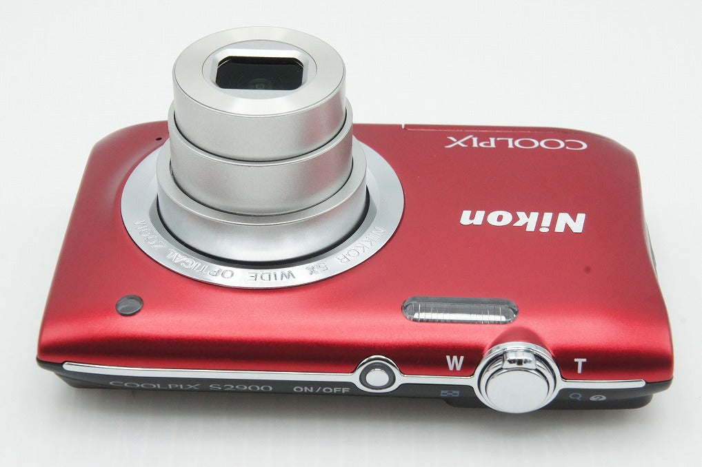 美品 Nikon ニコン COOLPIX S2900 コンパクトデジタルカメラ レッド