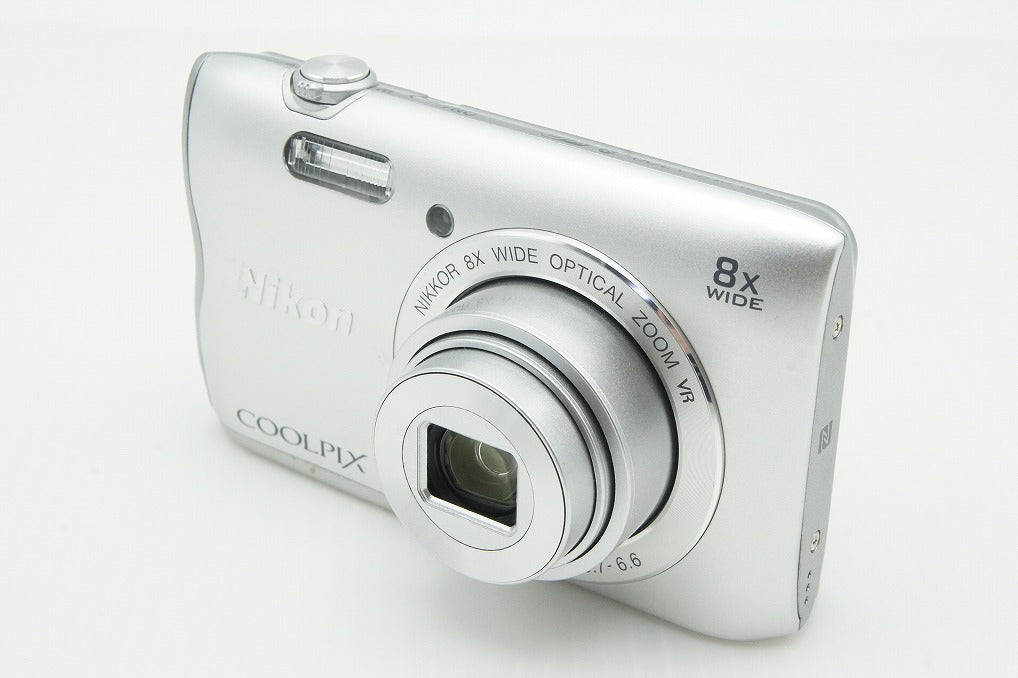 訳あり品 Nikon ニコン COOLPIX A300 コンパクトデジタルカメラ シルバー 元箱付 260121c
