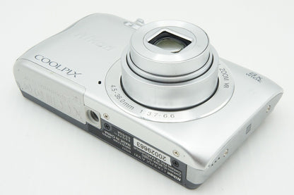 訳あり品 Nikon ニコン COOLPIX A300 コンパクトデジタルカメラ シルバー 元箱付 260121c