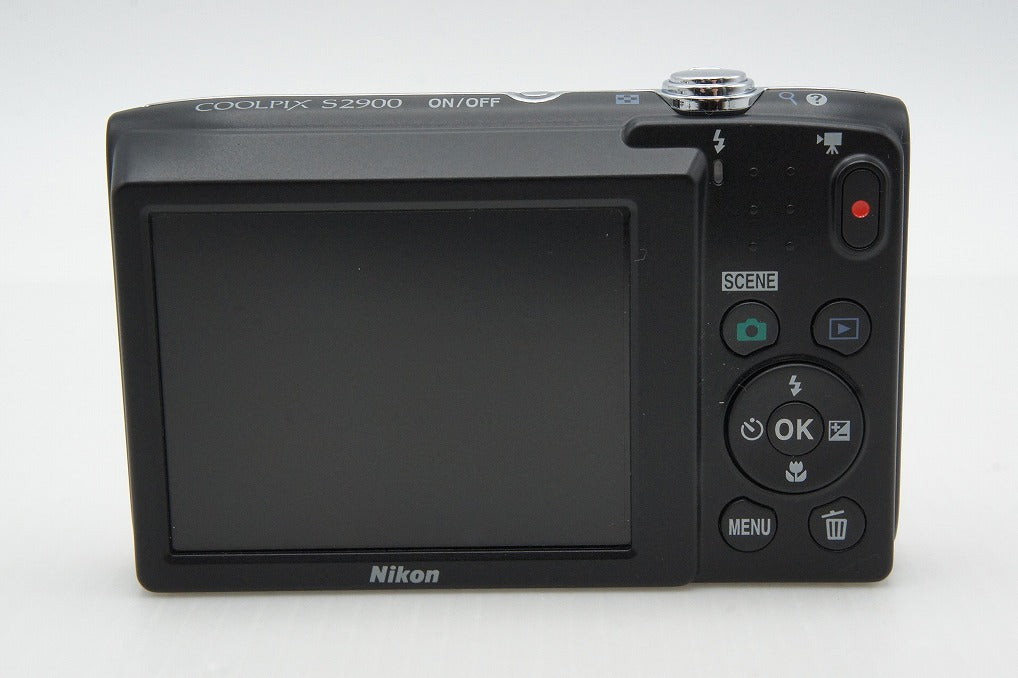 美品 Nikon ニコン COOLPIX S2900 コンパクトデジタルカメラ レッド