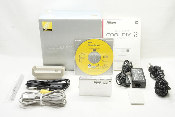 Nikon ニコン COOLPIX S3 コンパクトデジタルカメラ シルバー 元箱付 250222f