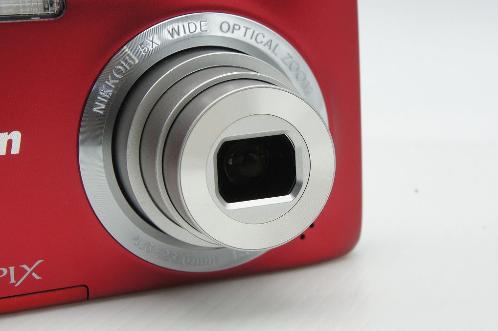 美品 Nikon ニコン COOLPIX S2900 コンパクトデジタルカメラ レッド