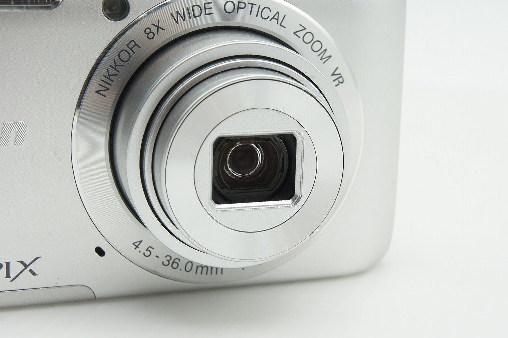 訳あり品 Nikon ニコン COOLPIX A300 コンパクトデジタルカメラ シルバー 元箱付 260121c