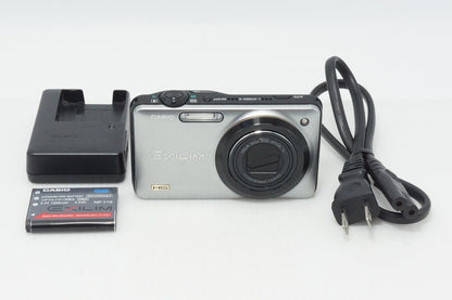 良品 CASIO カシオ EXILIM EX-ZR10 コンパクトデジタルカメラ シルバー 260513y