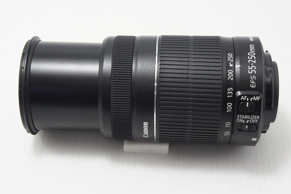 良品 Canon キヤノン EF-S 55-250mm F4-5.6 IS II APS-C ズームレンズ 260819q