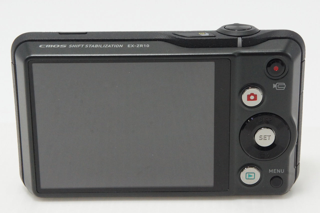 良品 CASIO カシオ EXILIM EX-ZR10 コンパクトデジタルカメラ シルバー