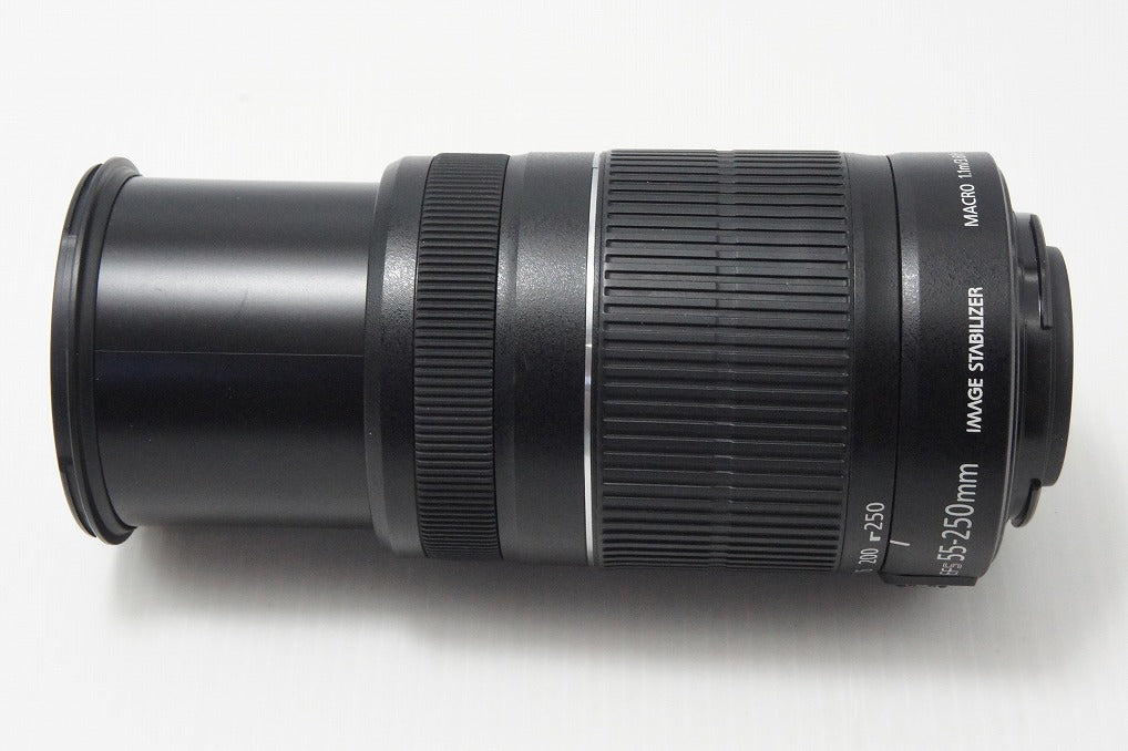 良品 Canon キヤノン EF-S 55-250mm F4-5.6 IS II APS-C ズームレンズ 260819q