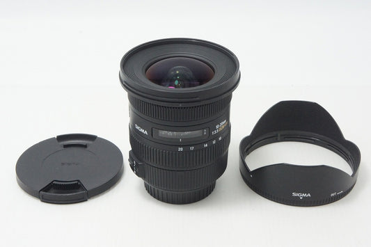 SIGMA シグマ 10-20mm F3.5 EX DC HSM Canon キヤノン EFマウント APS-C フード付 260818v