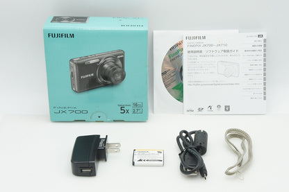 美品 FUJIFILM フジフィルム FinePix JX700 コンパクトデジタルカメラ ピンクゴールド 元箱付 260126j