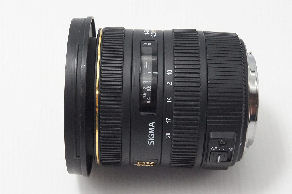 SIGMA シグマ 10-20mm F3.5 EX DC HSM Canon キヤノン EFマウント APS-C フード付 260818v