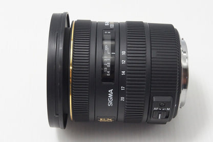 SIGMA シグマ 10-20mm F3.5 EX DC HSM Canon キヤノン EFマウント APS-C フード付 260818v